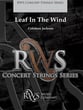 Leaf In The Wind Orchestra sheet music cover